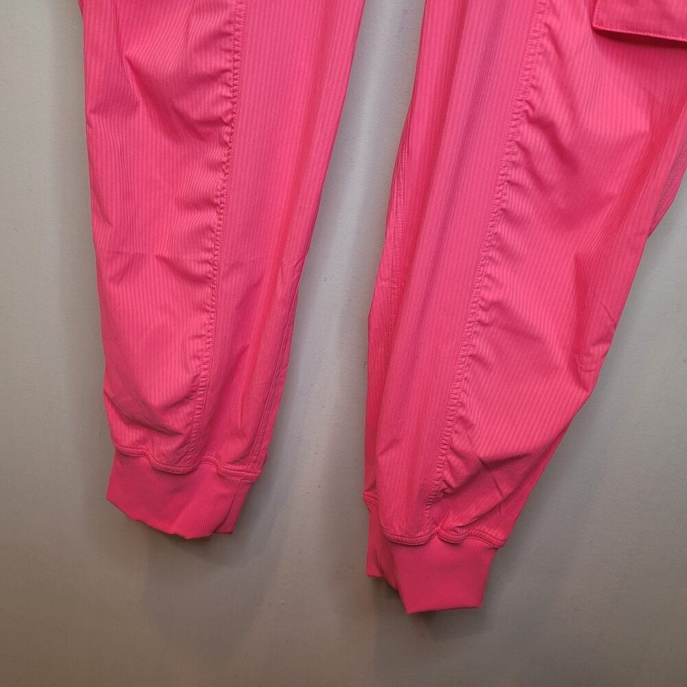 Lululemon Dance Studio Relxed Fit Pink Mid Rise Cargo Joggers Medium Athleisure - Picture 4 of 12